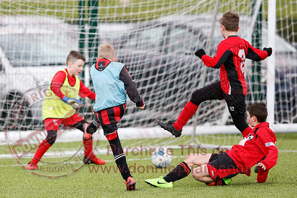 Lisnaskea Rovers (3) V Enniskillen Rangers (1) in U11 BYKL Soccer.