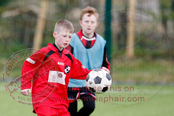 Lisnaskea Rovers (3) V Enniskillen Rangers (1) in U11 BYKL Soccer.