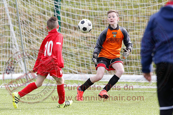 Lisnaskea Rovers (3) V Enniskillen Rangers (1) in U11 BYKL Soccer.