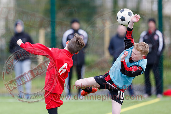 Lisnaskea Rovers (3) V Enniskillen Rangers (1) in U11 BYKL Soccer.
