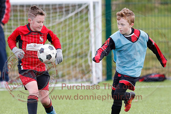 Lisnaskea Rovers (3) V Enniskillen Rangers (1) in U11 BYKL Soccer.