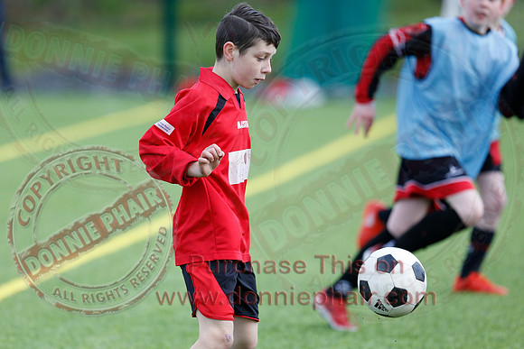 Lisnaskea Rovers (3) V Enniskillen Rangers (1) in U11 BYKL Soccer.