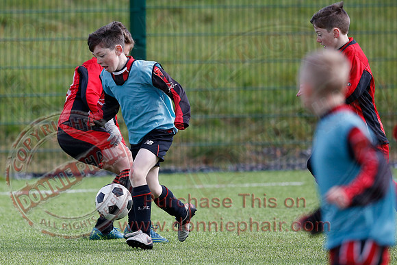 Lisnaskea Rovers (3) V Enniskillen Rangers (1) in U11 BYKL Soccer.