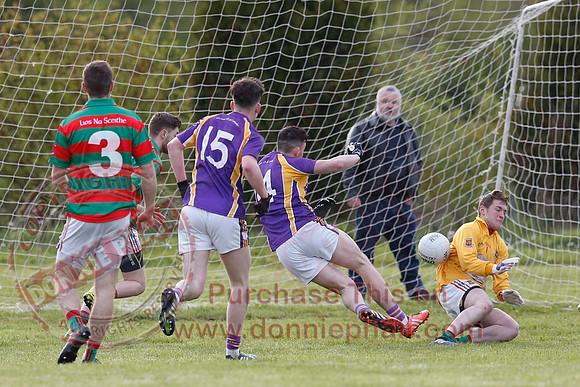 Lisnaskea (0-14) V Derrygonnelly (4-16) in GAA Senior Football League Division One.