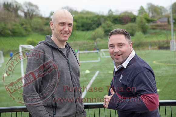 Just Us V Ballinamallard in Friendly Football Match-2