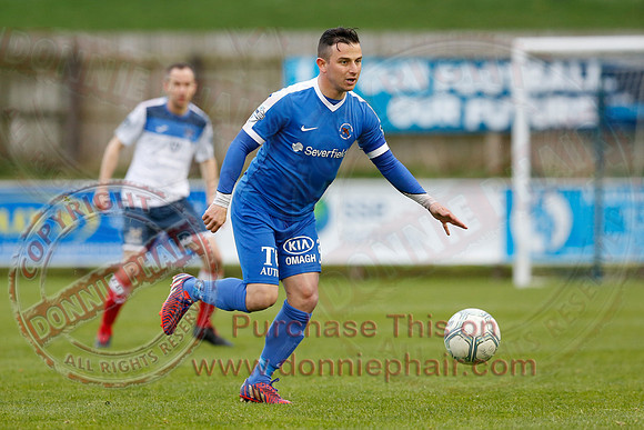 Ballinamallard United (2) Ards (3) in Northern Ireland Football Premiership.