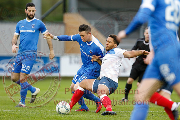 Ballinamallard United (2) Ards (3) in Northern Ireland Football Premiership.
