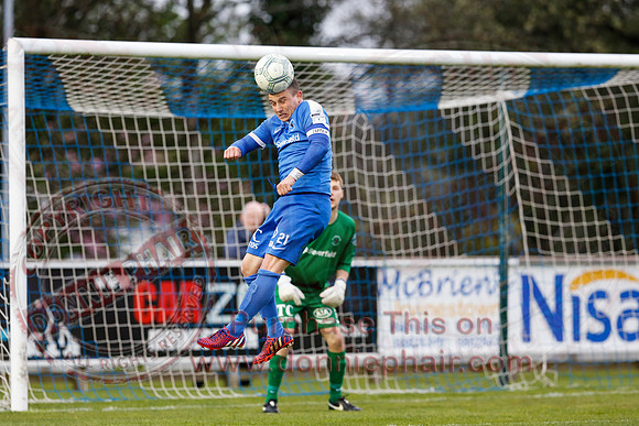 Ballinamallard United (2) Ards (3) in Northern Ireland Football Premiership.