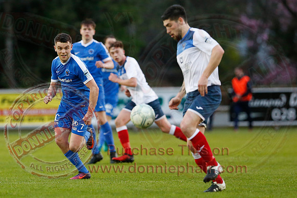 Ballinamallard United (2) Ards (3) in Northern Ireland Football Premiership.