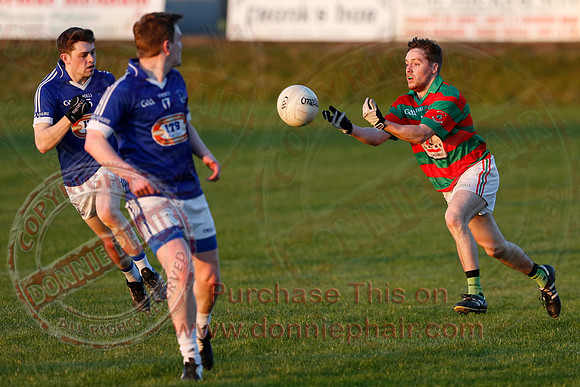 Lisnaskea (4-10) V Kinawley (1-11) in Senior GAA Football League, Division One.