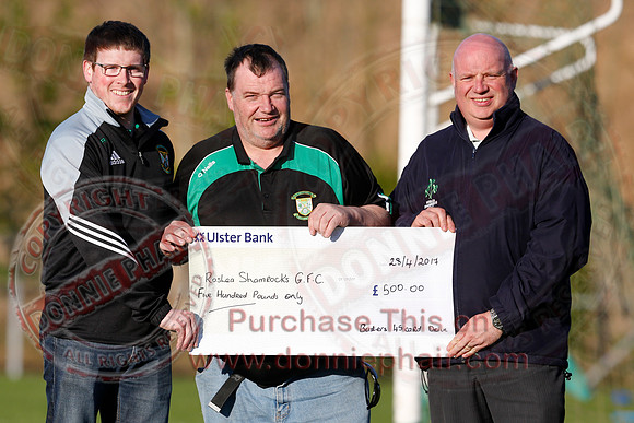 Roslea (3-04) V Erne Gaels (3-15) in Senior GAA Football League, Division One.-2