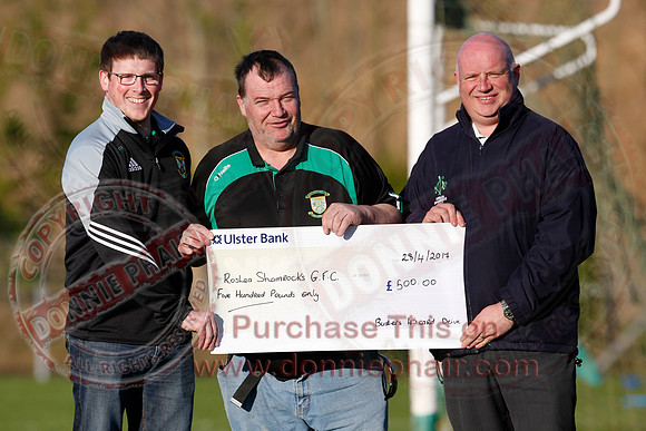 Roslea (3-04) V Erne Gaels (3-15) in Senior GAA Football League, Division One.-3
