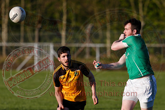 Roslea (3-04) V Erne Gaels (3-15) in Senior GAA Football League, Division One.-9