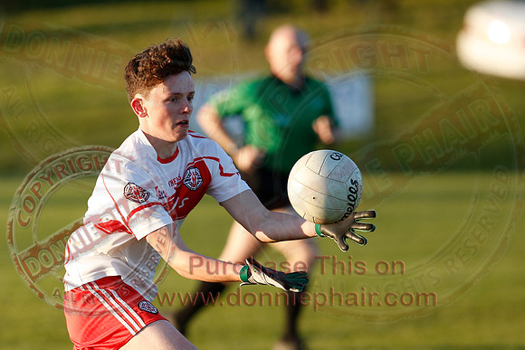 St. Pats DOnagh (0-06) V Newtonwbutler (2-11) in Senior GAA Football League, Division Two.