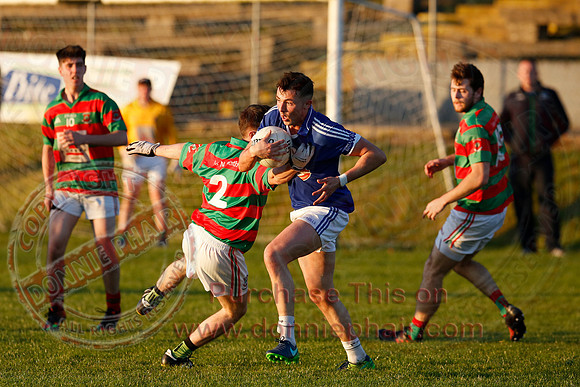 Lisnaskea (4-10) V Kinawley (1-11) in Senior GAA Football League, Division One.