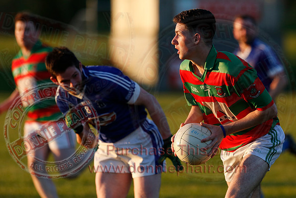 Lisnaskea (4-10) V Kinawley (1-11) in Senior GAA Football League, Division One.