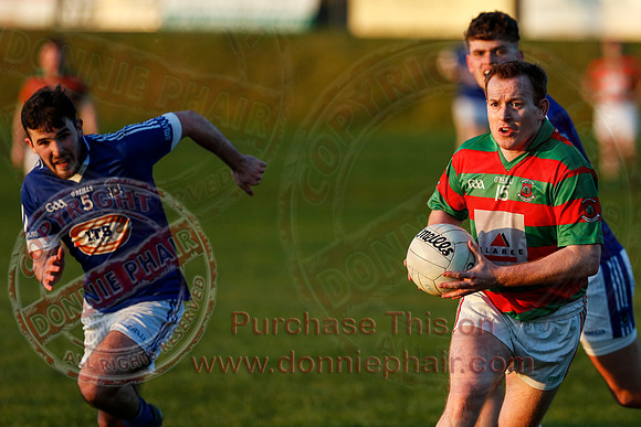 Lisnaskea (4-10) V Kinawley (1-11) in Senior GAA Football League, Division One.