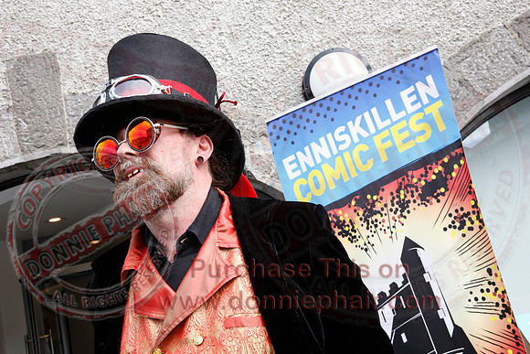 Comic Fest in Enniskillen Castle.