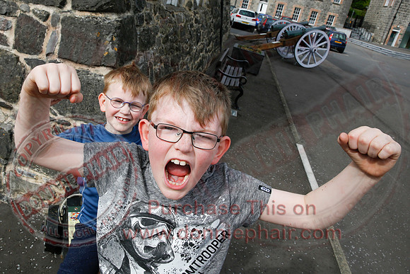 Comic Fest in Enniskillen Castle.