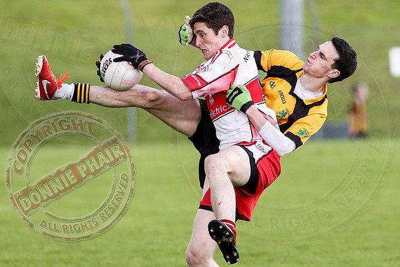 St. Pat's Donagh (1-8) V Erne Gaels (0-11) in Senior GAA Football League Division One.