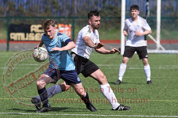 Enniskillen Town (3) V Enniskillen Athletic (1) in Mercer Football League-3