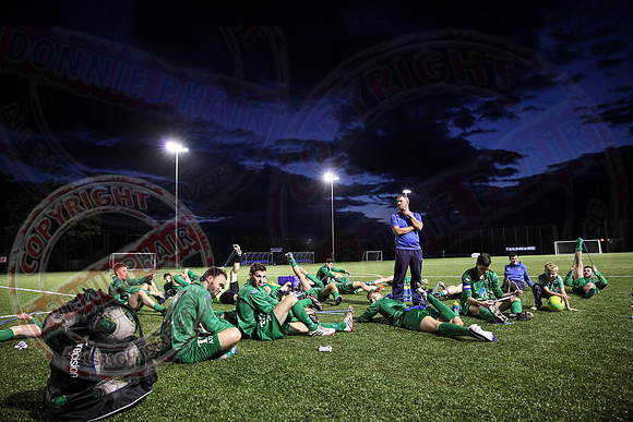Enniskillen Town (2) V Ballinamallard United Reserve (0) in 75th Coffey Cup Final.