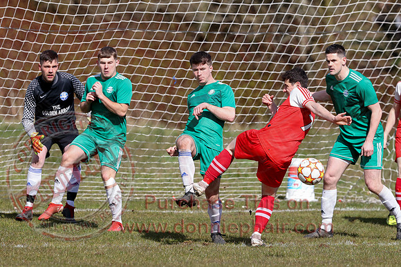 Enniskillen Athletic (2) V Enniskillen Rangers (2) in Mercer Football League-4