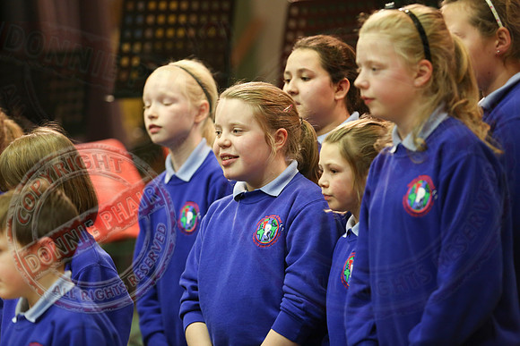 Community Carol Service in St. Mary's Hall, Tempo.