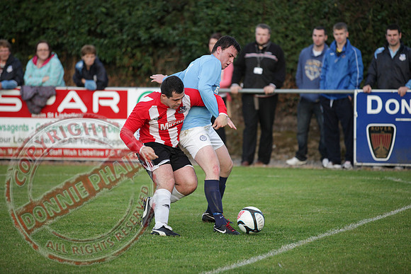 Kennedy Cup Final Between Enniskillen Town (Winners) and Lisbellaw Utd.