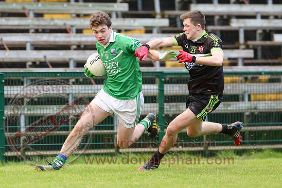 Fermanagh (1-13) V Queen's University (0-9) in Dr. McKenna Cup.