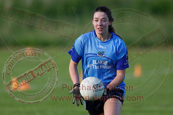 Fermanagh Ladies Senior GAA Squad in Training.