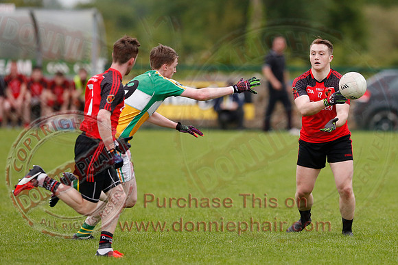 Derrylin (-10) V Maguiresbridge (3-18) in Senior GAA Football League Division Two.