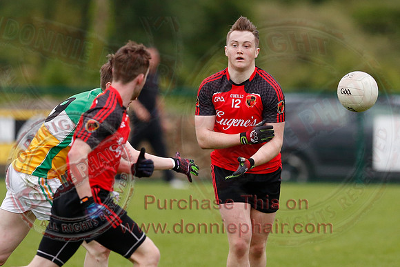 Derrylin (-10) V Maguiresbridge (3-18) in Senior GAA Football League Division Two.