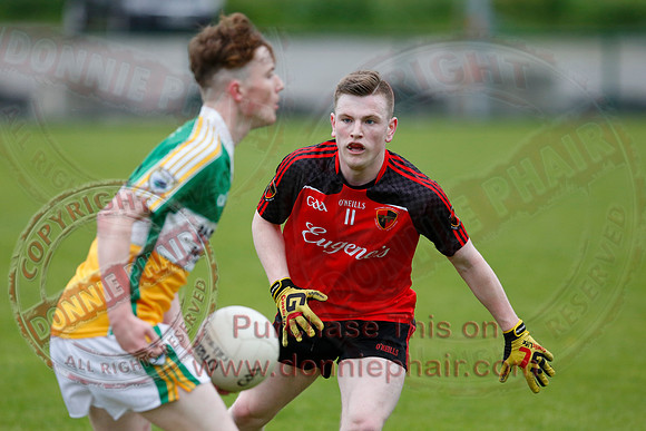 Derrylin (-10) V Maguiresbridge (3-18) in Senior GAA Football League Division Two.
