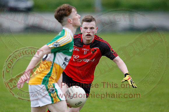 Derrylin (-10) V Maguiresbridge (3-18) in Senior GAA Football League Division Two.