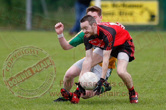 Derrylin (-10) V Maguiresbridge (3-18) in Senior GAA Football League Division Two.