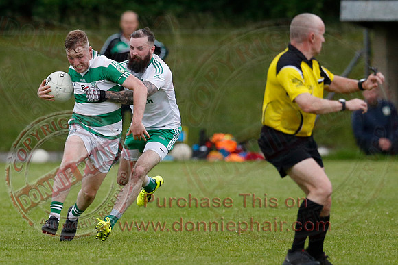 Teemore (1-11) V Ederney (2-07) in Senior GAA Football League Division One.