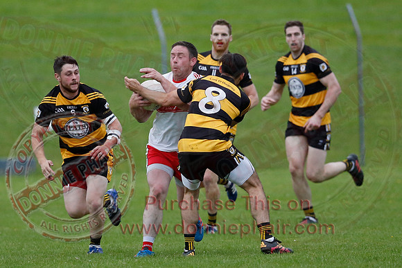 St. Pat's Donagh (1-10) V Coa (0-12) in Senior GAA Football League Division Two.