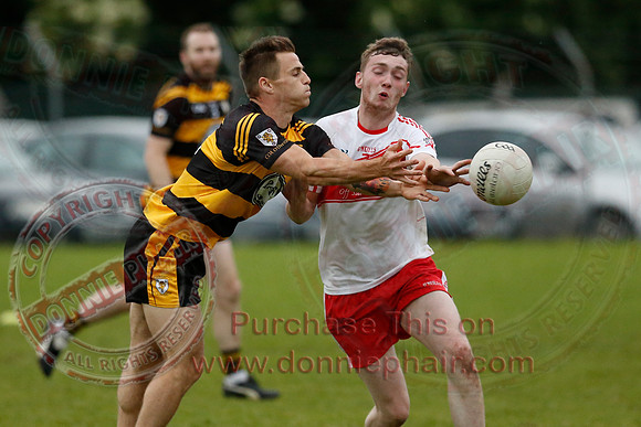 St. Pat's Donagh (1-10) V Coa (0-12) in Senior GAA Football League Division Two.