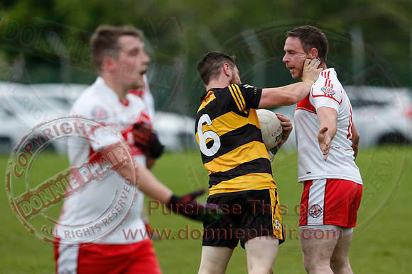 St. Pat's Donagh (1-10) V Coa (0-12) in Senior GAA Football League Division Two.