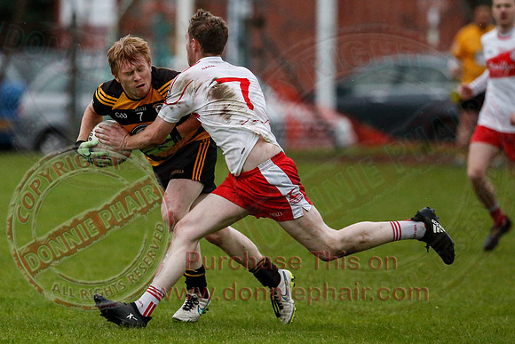 St. Pat's Donagh (1-10) V Coa (0-12) in Senior GAA Football League Division Two.