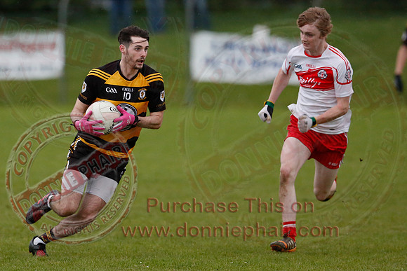 St. Pat's Donagh (1-10) V Coa (0-12) in Senior GAA Football League Division Two.
