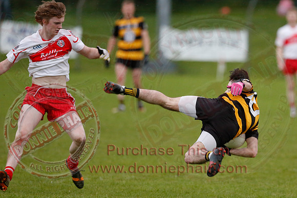 St. Pat's Donagh (1-10) V Coa (0-12) in Senior GAA Football League Division Two.