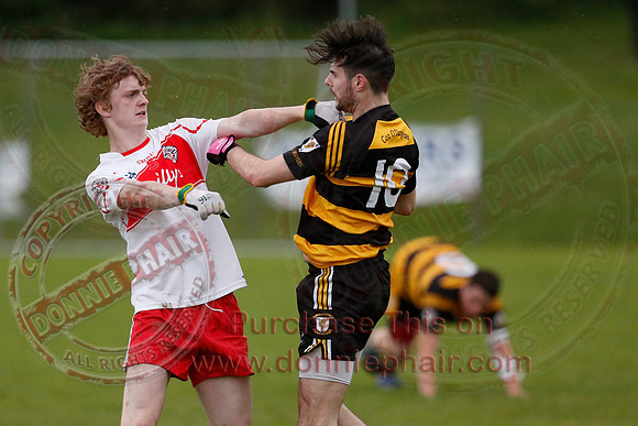 St. Pat's Donagh (1-10) V Coa (0-12) in Senior GAA Football League Division Two.