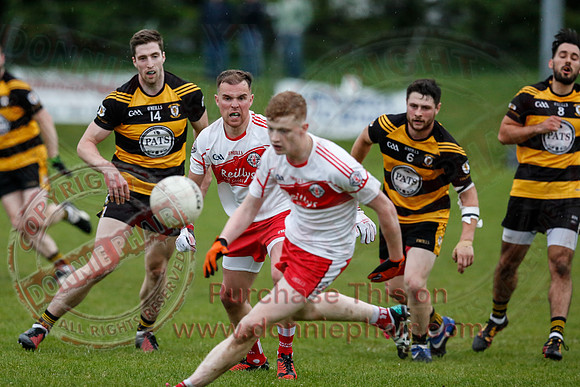 St. Pat's Donagh (1-10) V Coa (0-12) in Senior GAA Football League Division Two.