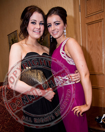 Collegiate Formal held in Corick House Hotel, County Tyrone.