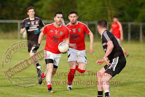 Aghadrumsee (3-14) V Newtownbutler (3-14) in Senior GAA Football League, Division Two.