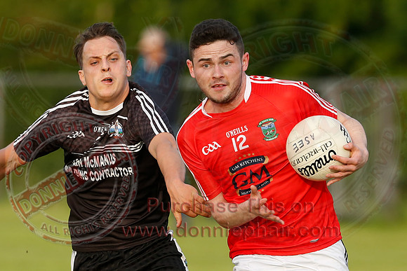 Aghadrumsee (3-14) V Newtownbutler (3-14) in Senior GAA Football League, Division Two.