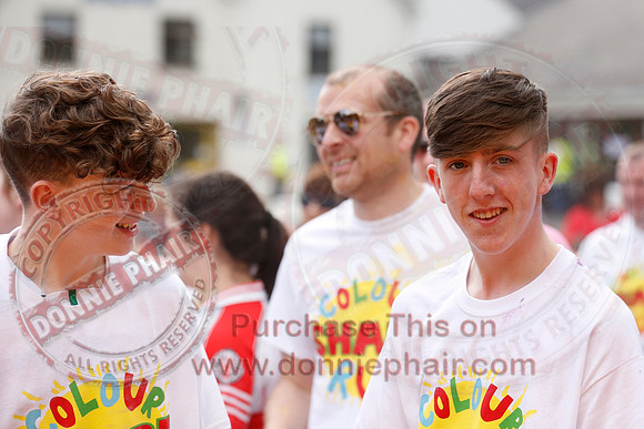 Colour Run at the Share Centre Lisnaskea
