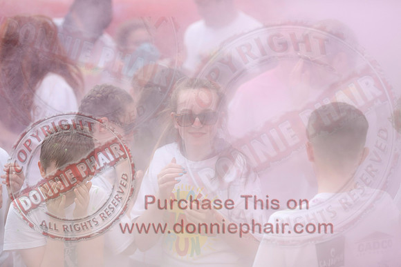Colour Run at the Share Centre Lisnaskea